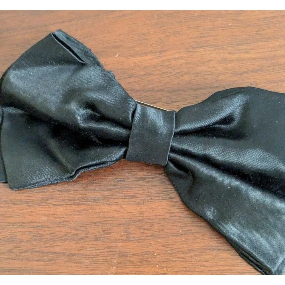 Vintage Hair Bows Combs Velvet Satin Italy Korea 80s Preppy Coquette Lot of 4